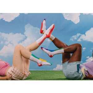 EatMySocks Calcetines largos Rainbow Dream Pinky