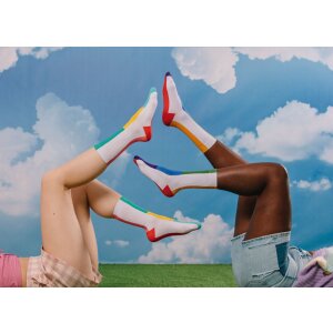 EatMySocks Calcetines largos Rainbow Dream Pinky