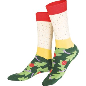EatMySocks Calcetines Largos Pizza Vegana