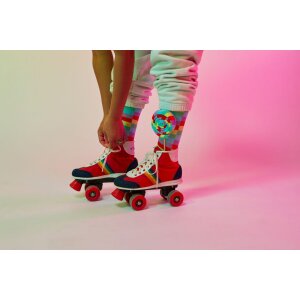 EatMySocks Calcetines Largos Sweet Lollipop Rainbow Lollipop Talla Única