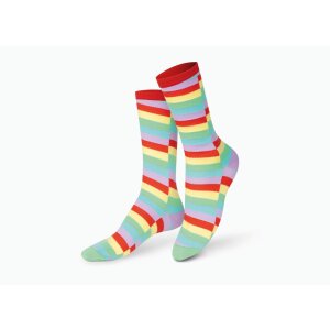 EatMySocks Calcetines Largos Sweet Lollipop Rainbow Lollipop Talla Única