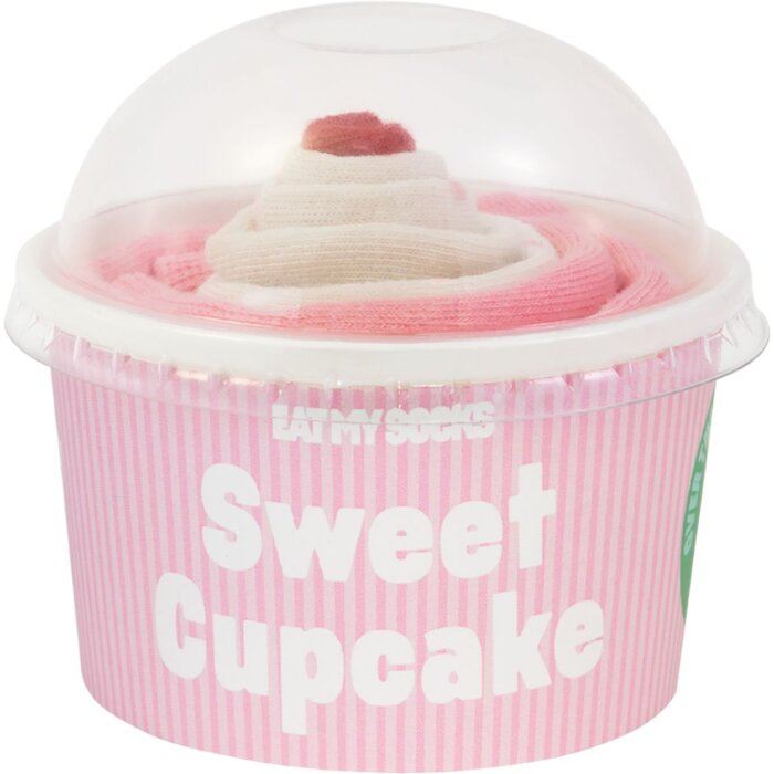 EatMySocks calcetines largos Strawberry Cupcake caja de regalo calcetines pantorrilla