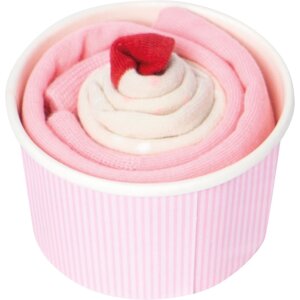 EatMySocks calcetines largos Strawberry Cupcake caja de regalo calcetines pantorrilla