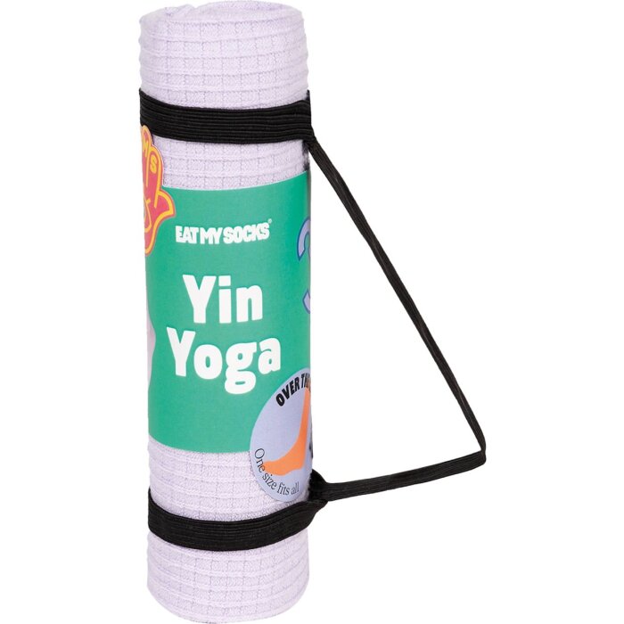 EatMySocks Calcetines Largos Yin Yoga Morado