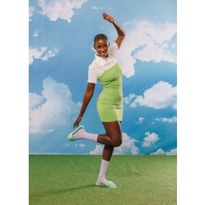 EatMySocks Calcetines Largos Yin Yoga Morado