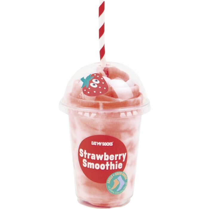 EatMySocks paquete doble de calcetines Strawberry Smoothie calcetín tobillero calcetín de tripulación