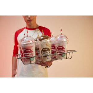 EatMySocks paquete doble de calcetines Strawberry Smoothie calcetín tobillero calcetín de tripulación