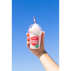 EatMySocks paquete doble de calcetines Strawberry Smoothie calcetín tobillero calcetín de tripulación