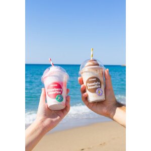 EatMySocks paquete doble de calcetines Strawberry Smoothie calcetín tobillero calcetín de tripulación