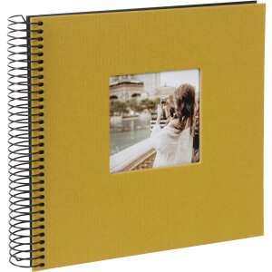 Álbum espiral Goldbuch Bella Vista mostaza 20x20...