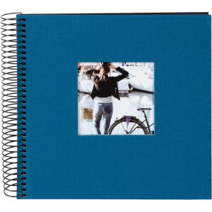 Álbum espiral Goldbuch Bella Vista gasolina 20x20 cm 40 páginas negras