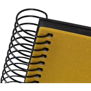 Álbum espiral Goldbuch Bella Vista mostaza 24x17 cm 40 páginas negras