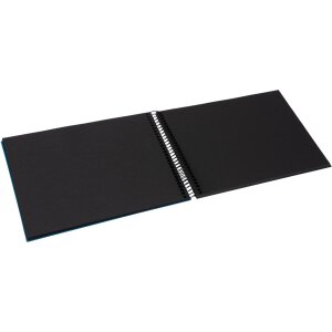 Álbum espiral Goldbuch Bella Vista gasolina 24x17 cm 40 páginas negras