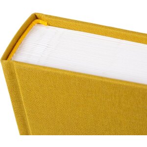 Goldbuch álbum de fotos Bella Vista mostaza 25x25 cm 60 páginas blancas