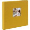 Goldbuch álbum de fotos Bella Vista mostaza 25x25 cm 60 páginas blancas