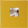 Goldbuch álbum de fotos Bella Vista mostaza 25x25 cm 60 páginas blancas