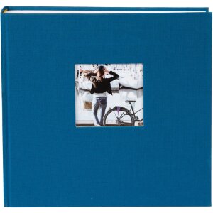 Goldbuch álbum de fotos Bella Vista gasolina 25x25 cm lino 60 páginas