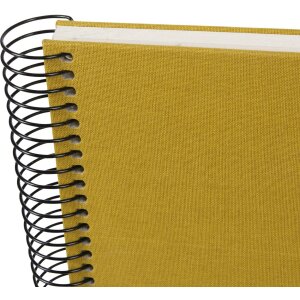 Álbum espiral Goldbuch Bella Vista mostaza 34x30 cm 40 páginas blancas