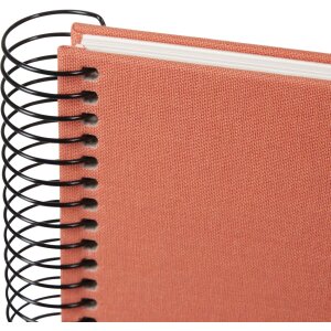 Goldbuch álbum espiral Bella Vista salmón 34x30 cm 40 páginas blancas foto cartón