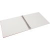 Goldbuch álbum espiral Bella Vista salmón 34x30 cm 40 páginas blancas foto cartón
