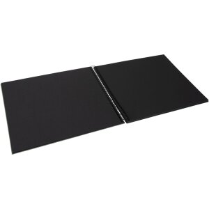 Álbum espiral Goldbuch Bella Vista Alcachofa 34x30 cm 40 páginas negras