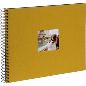 Álbum espiral Goldbuch Bella Vista mostaza 34x30...