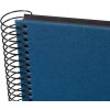 Álbum espiral Goldbuch Bella Vista gasolina 34x30 cm 40 páginas negras perforadas