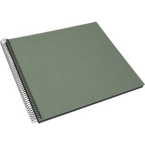 Álbum espiral Goldbuch Bella Vista Alcachofa 35x30 cm 40 páginas negras
