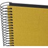 Álbum espiral Goldbuch Bella Vista mostaza 35x30 cm 40 páginas negras
