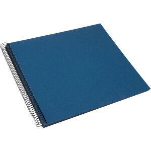 Álbum espiral Goldbuch Bella Vista petrol 35x30 cm tapa lino 40 páginas