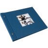 Álbum Goldbuch con tapa de rosca Bella Vista gasolina 30x25 cm 40 páginas negras