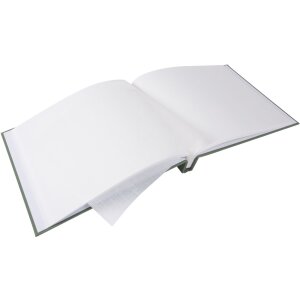Álbum con tapa de rosca Goldbuch Bella Vista Alcachofa 30x25 cm 40 páginas blancas