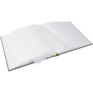 Goldbuch álbum de fotos Bella Vista Alcachofa cubierta de lino 60 páginas 30x31 cm
