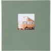 Goldbuch álbum de fotos Bella Vista Alcachofa cubierta de lino 60 páginas 30x31 cm
