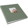 Goldbuch álbum de fotos Bella Vista Alcachofa cubierta de lino 60 páginas 30x31 cm