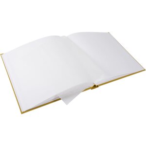 Goldbuch álbum de fotos Bella Vista mostaza 30x31 cm 60 páginas blancas