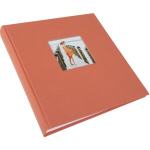 Goldbuch álbum de fotos Bella Vista salmón 30x31 cm 60 páginas blancas