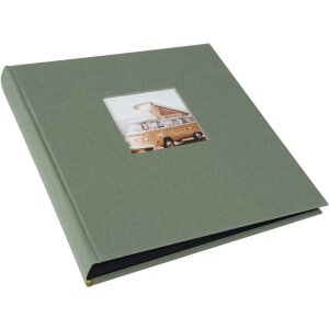 Goldbuch álbum de fotos Bella Vista Alcachofa 30x31 cm 60 páginas negras