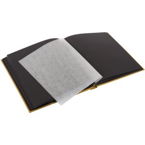Goldbuch álbum de fotos Bella Vista mostaza lino 60 páginas 30x31cm con glassine