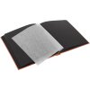 Goldbuch álbum de fotos Bella Vista salmón 30x31 cm 60 páginas negro lino