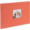 Goldbuch álbum con tapa de rosca Bella Vista salmón 39x31 cm 40 páginas blancas