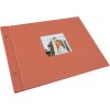 Goldbuch álbum con tapa de rosca Bella Vista salmón 39x31 cm 40 páginas blancas