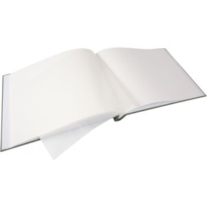 Álbum con tapa de rosca Goldbuch Bella Vista Alcachofa 40 páginas tapa de lino 39x31 cm