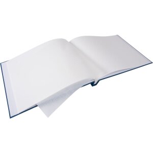 Álbum con tapa de rosca Goldbuch Bella Vista gasolina 39x31 cm 40 páginas blancas