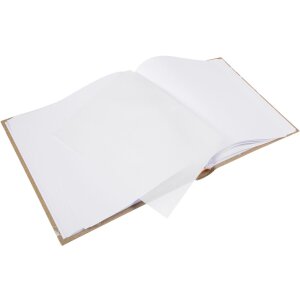 Goldbuch Jumbo álbumes de fotos Kraft Art 30x31 cm 100 páginas blancas