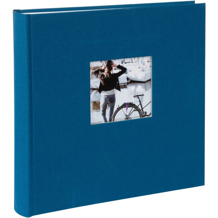 Goldbuch Jumbo Álbum de Fotos Bella Vista Petrol 30x31 cm 100 páginas blancas lino