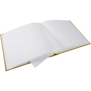 Goldbuch Jumbo Álbum de Fotos Bella Vista mostaza 30x31 cm 100 páginas blancas