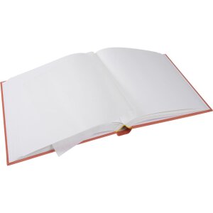 Goldbuch Jumbo Álbum de Fotos Bella Vista salmón 30x31 cm 100 páginas blancas lino