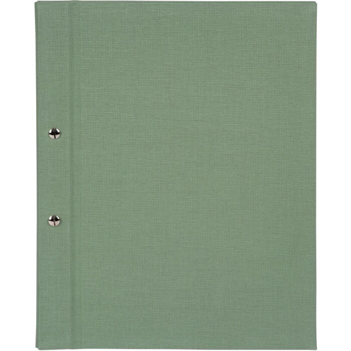 Carpeta para certificados Goldbuch Bella Vista Alcachofa 24x31 cm funda de lino