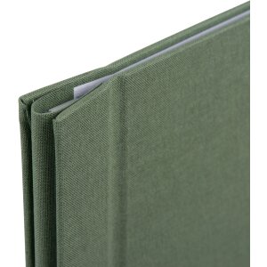 Carpeta para certificados Goldbuch Bella Vista Alcachofa 24x31 cm funda de lino